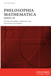 Philosophia Mathematica雜志封面